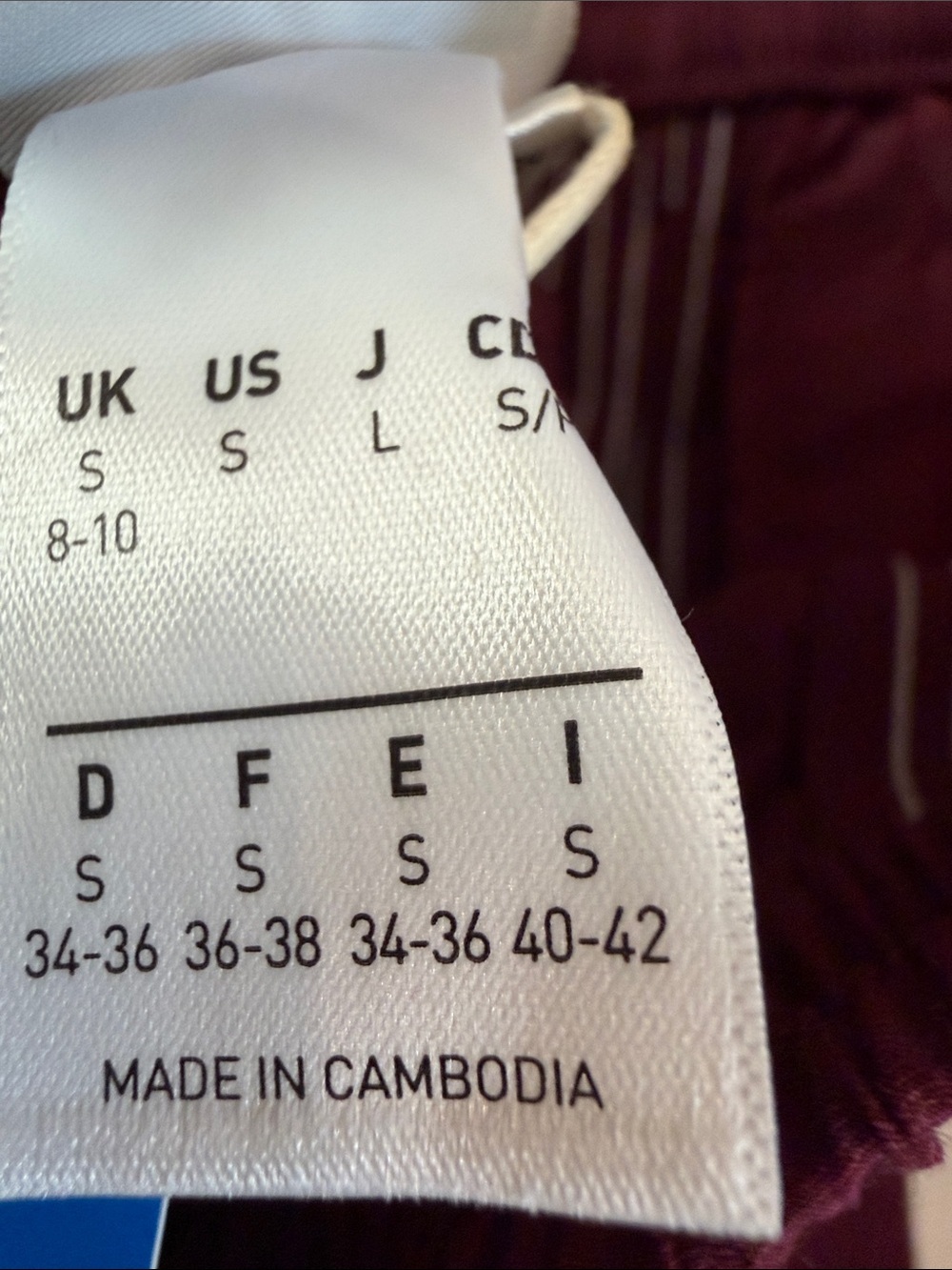NWOT Adidas Women’s Oversized Burgundy Wide-Leg Track Pants 3-Stripes - Picture 10 of 11